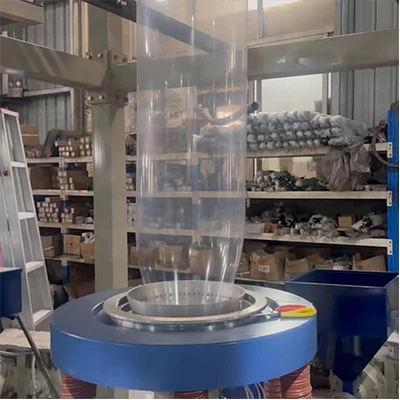 Three to five layers co-extruded film blow molding machine