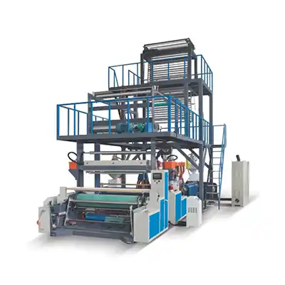 Three-layer Co-extrusion Blow Film Machine