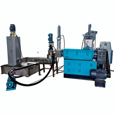 Plastic recycling machine