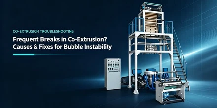 Causes and fixes for bubble instability in co-extrusion blown film production